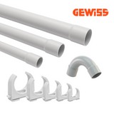 Stangenrohr/ Leerrohr/ Elektrorohr | M16 - M63 | mit Zubehör wählbar - Länge: 2 Meter