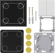 Gira 823227 Montageset Funk-Wandsender 2-fach System 55 reinweiß seidenmatt