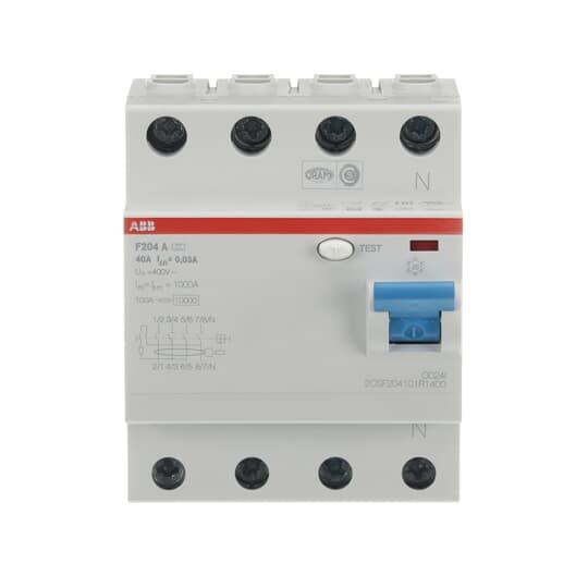 ABB Set 1x FI-Schutzschalter F204A-40/0,03 + 1x Sicherungsautomat S203-B16 + 5x Sicherungsautomat 201-B16 + 1x PS3/12FI Sammelschiene