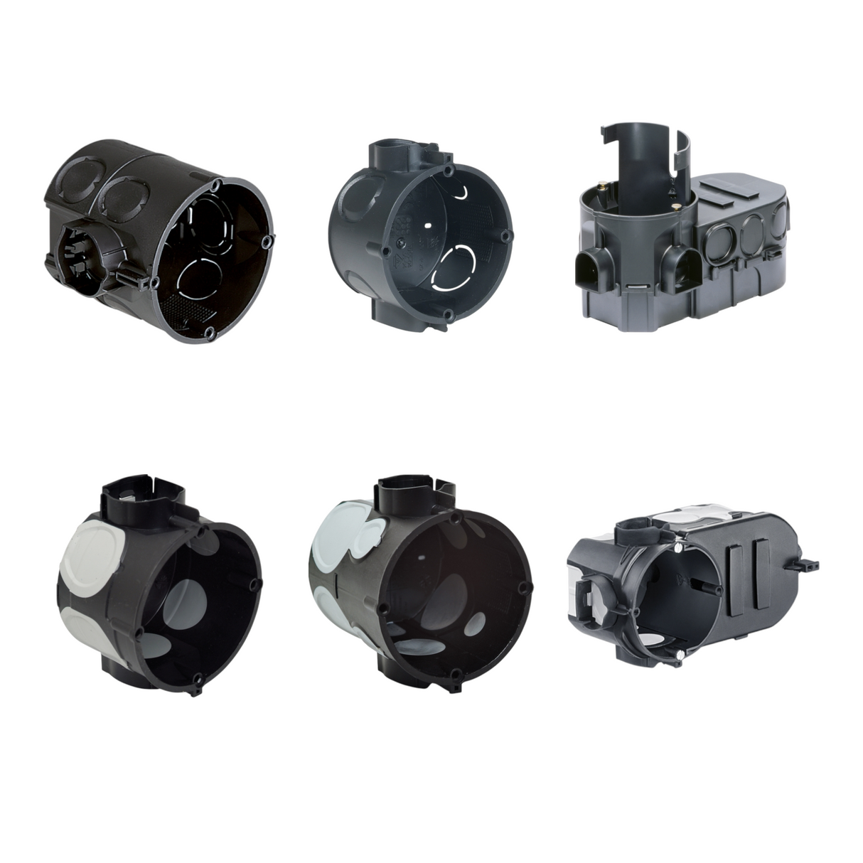 KAISER Unterputz-Schalterdosen & Elektronikdosen Ø 60 mm – verschiedene Ausführungen