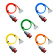 Mennekes CEE-Anschlussleitung 5-polig, 400 V, 16 A/32 A, PUR-Gummileitung H07BQ-F, IP44