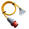 Mennekes CEE-Anschlussleitung 16A/32A - 400V - 5-polig | Gummileitung H07RN-F 5G2,5mm² - 5G6mm² | 1,00 bis 10,00 Meter | verschiedene Farben