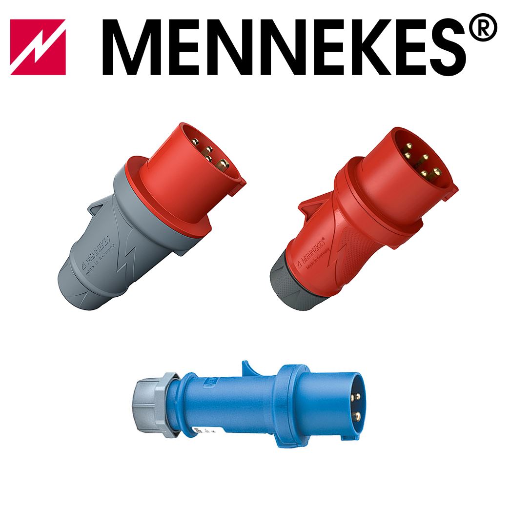 Mennekes CEE-Stecker 16A - 32A | 230V - 400V | IP44 - IP54