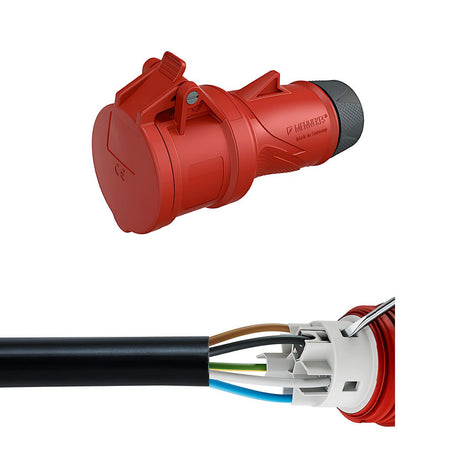 Mennekes CEE-Kupplung 16A - 32A | 230V - 400V | IP44