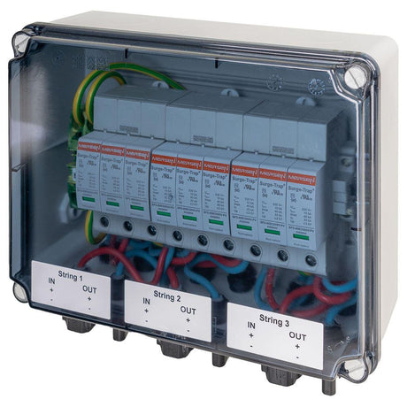 Generatorenanschlusskasten für PV/Solar - Anlagen bis 1.000 V DC - Made in Germany
