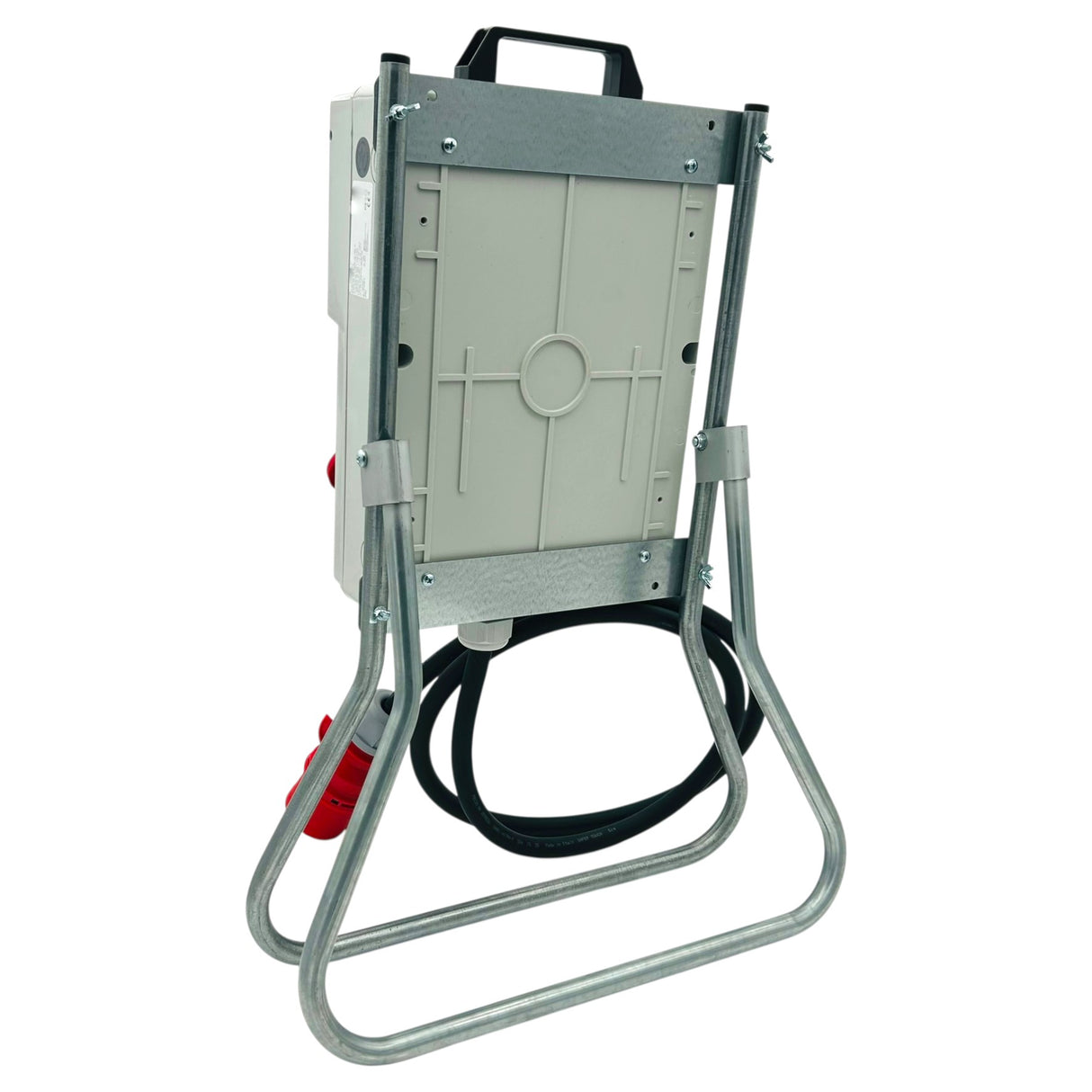 SANOS Standverteiler ABB/PCE - 1x CEE 32A 2x CEE 16A und 3x Schukodose mit FI & Zuleitung | SAN029