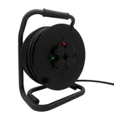 SANOS Kabeltrommel LED-Spannungsanzeige - Gummileitung H07RN-F 3G1,5mm² - 3G2,5mm² | 20 - 40 Meter | Made in Germany