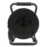 SANOS Kabeltrommel LED-Spannungsanzeige - Gummileitung H07RN-F 3G1,5mm² - 3G2,5mm² | 20 - 40 Meter | Made in Germany