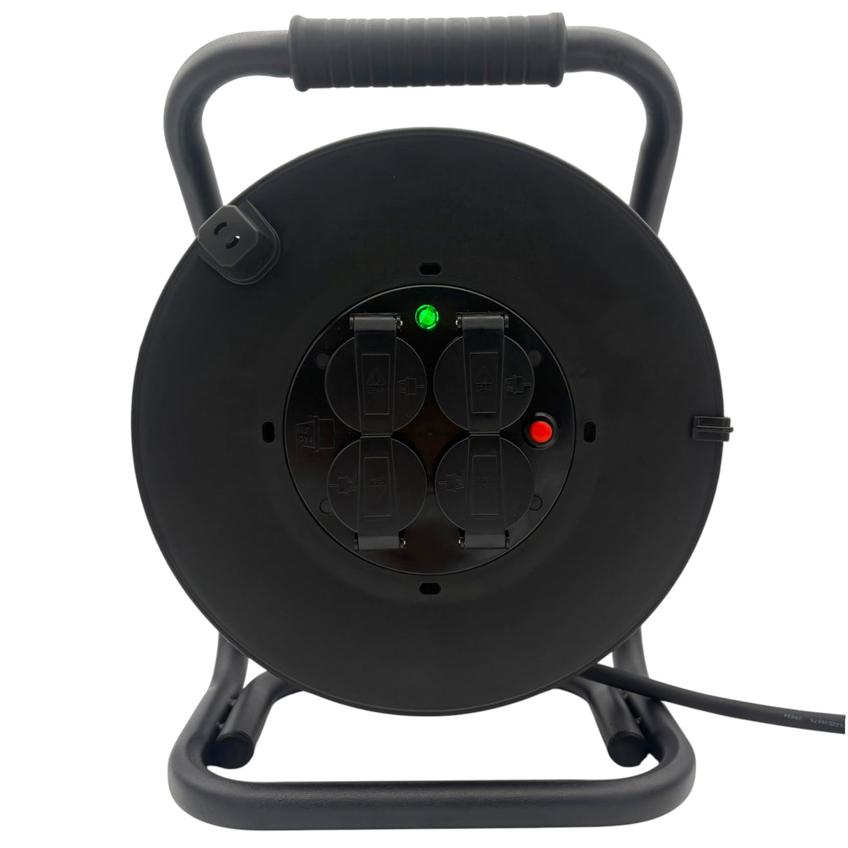 SANOS Kabeltrommel LED-Spannungsanzeige - Gummileitung H07RN-F 3G1,5mm² - 3G2,5mm² | 20 - 40 Meter | Made in Germany