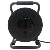 SANOS Kabeltrommel LED-Spannungsanzeige - Gummileitung H07RN-F 3G1,5mm² - 3G2,5mm² | 20 - 40 Meter | Made in Germany