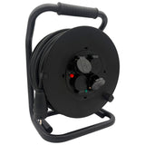 SANOS Kabeltrommel LED-Spannungsanzeige - Gummileitung H07RN-F 3G1,5mm² - 3G2,5mm² | 20 - 40 Meter | Made in Germany