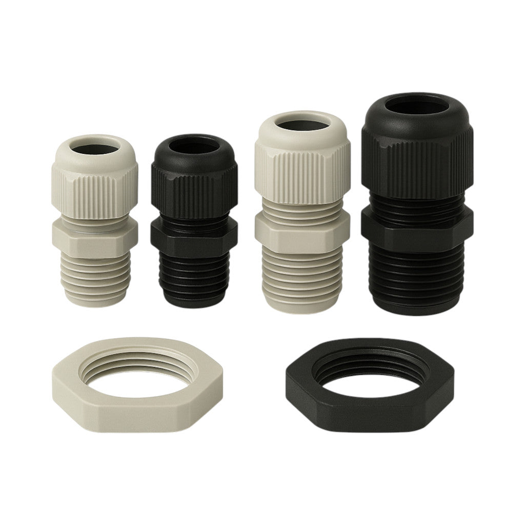 Kabelverschraubung-Gegenmuttern M12–M63 | verschiedene Ausführungen