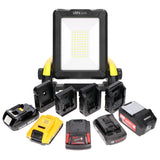 LED-Akku-Arbeitsleuchte, 20 W, IP54, inkl. 18 V Akku-Adapter, USB-Ausgang