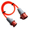 Mennekes CEE-Verlängerung 16A/32A - 400V - 5-polig | PUR Gummileitung H07BQ-F 5G1,5mm² - 5G6mm² | 1,00 bis 50,00 Meter | verschiedene Farben
