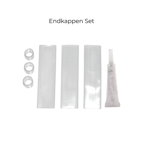 MK Illumination Rope Light Endkappen-Set – Endkappen, Schrumpfschläuche & Kleber