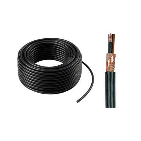 Starkstrom/Erdkabel NYCWY | 4x10 mm²/10 mm² bis 4x50 mm²/25 mm² | Meterware