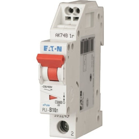 EATON PLI-B10/1 - Leitungsschutzschalter mit Steckklemme, 10 A, 1p, Charakteristik: B, 101249 - Sanos-Elektroshop.de