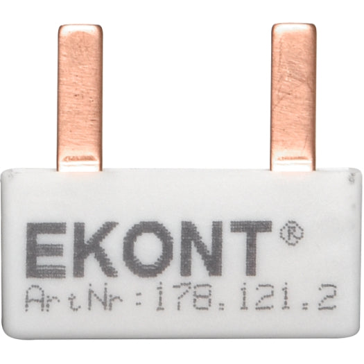 1-Phasen-Stiftschiene geschlossen, 2 Module, gerade, 30 mm lang - Sanos-Elektroshop.de