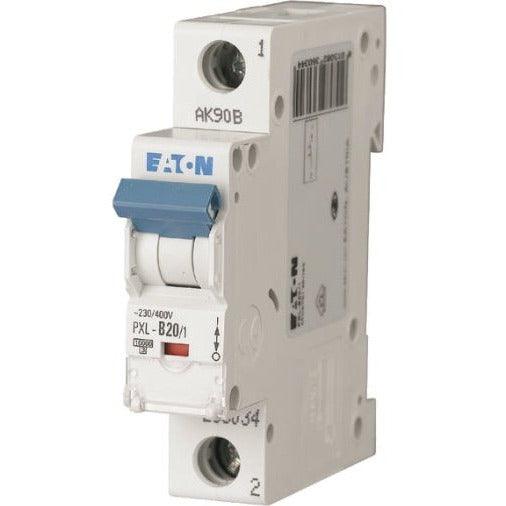 EATON PXL-B20/1 - Leitungsschutzschalter, 20 A, 1p, Charakteristik: B, 236034 - Sanos-Elektroshop.de