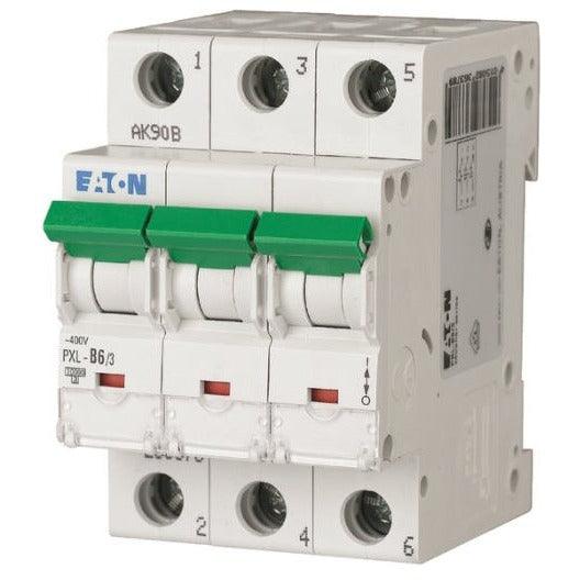 EATON PXL-B6/3 - Leitungsschutzschalter, 6 A, 3p, Charakteristik: B, 236378 - Sanos-Elektroshop.de