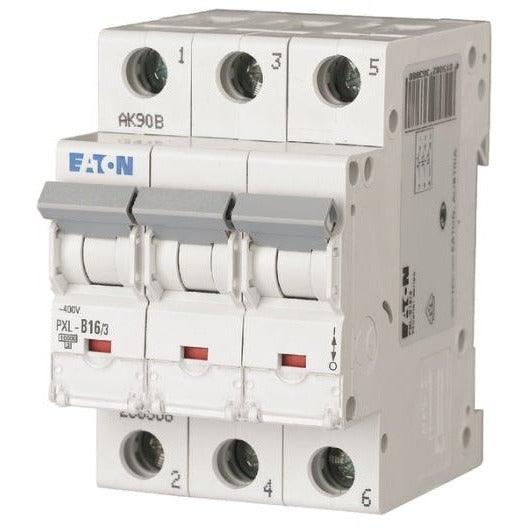 EATON PXL-B16/3 - Leitungsschutzschalter, 16 A, 3p, Charakteristik: B, 236388 - Sanos-Elektroshop.de