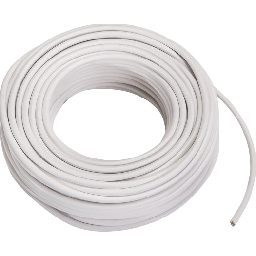 PVC-Leitung H05VV-F 3G1,5, weiß, 50m Ring - Sanos-Elektroshop.de