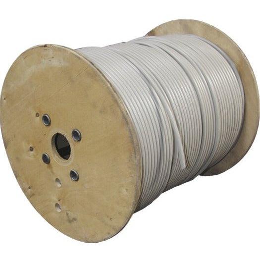Feuchtraum-Leitung NYM-J 3x2,5 mm² auf 500-m-Trommel, grauer PVC-Mantel, 300/500 V