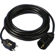 Verlängerung H05VV-F 3G1, 5, 10m sw H05VV-F 3G1, 5 qmm schwarz - Sanos-Elektroshop.de