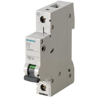 SIEMENS Leitungsschutzschalter 1-polig "5SL6" B, 6 A - 5SL61066 - Sanos-Elektroshop.de