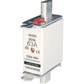 NH-Sicherung, C00, 50A, 500VgL-gG mit Stirnkennmelder, ETI 004181211, 3 Stück - Sanos-Elektroshop.de