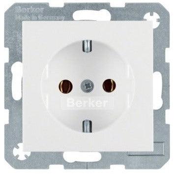 Berker 47431909 S.1 B.3 B.7 Schuko-Steckdose polarweiß matt - Sanos-Elektroshop.de