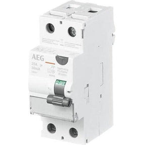 AEG FP A 2 25/030 - FI-Schalter 2P Typ A 25A, 30mA, 2TE, 4TQA603338R0000 - Sanos-Elektroshop.de