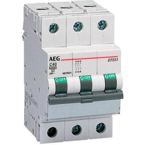 AEG Leitungsschutzschalter 3-polig "EP 63" B, 16 A 4TQA667224R0000 - Sanos-Elektroshop.de