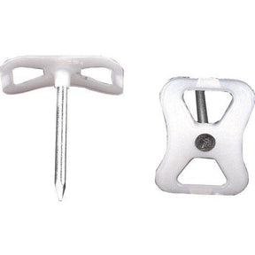 DEWIT 917437 Nagelscheibe mit verzinktem Stahlnagel 3.5 X 50MM, 100 Stück - Sanos-Elektroshop.de