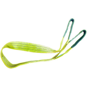 HEBEBAND 3000 KG, LÄNGE 6 M zweilagig, Farbe: gelb, mit verstärkten Schlaufen - Sanos-Elektroshop.de