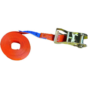 Zurrgurt 400/800 kg, Länge 6 m, einteilig mit Ratsche, scheuer- u. abriebfest - Sanos-Elektroshop.de