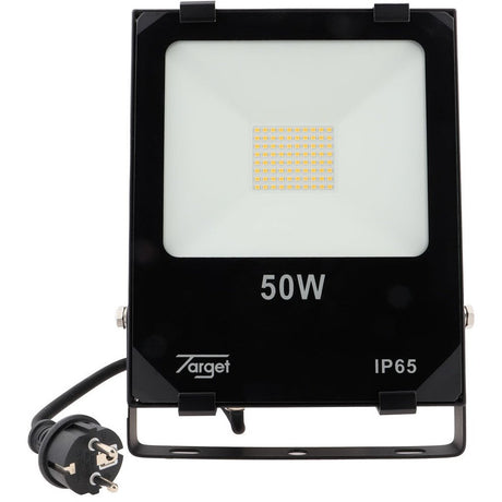 Mobiler Premium LED Strahler 200W IP54 3m Zuleitung ca. 15.000 lm - mit Gestell - Sanos-Elektroshop.de