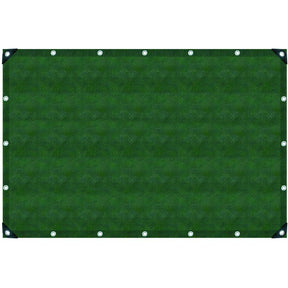 PE-Gewebeplane 90, olivgrün, 4 x 6 Meter, reißfest, wetter- und UV-beständig - Sanos-Elektroshop.de