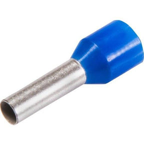 Aderendhülsen isoliert, 2,5x14/8 blau, DIN 46 228, 500 Stück - Sanos-Elektroshop.de